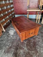 Houten Dekenkist, Huis en Inrichting, Tafels | Salontafels, Ophalen, Gebruikt, 50 tot 100 cm, 50 tot 100 cm