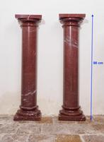 Twee halve pilaren zuilen, Ophalen, Gebruikt