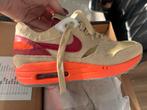 Nieuwe Nike Air Max 1 Red-Orange Blaze - Maat 38,5, Kleding | Dames, Ophalen of Verzenden, Nieuw, Oranje, Sneakers of Gympen