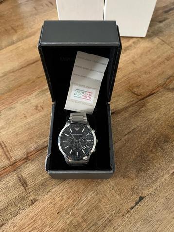 Emporio Armani horloge – AR2453 – roestvrij staal met doos e beschikbaar voor biedingen