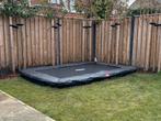 Trampoline BERG Ultim Favorit InGround - 330x220 cm - Grijs, Ophalen, Zo goed als nieuw