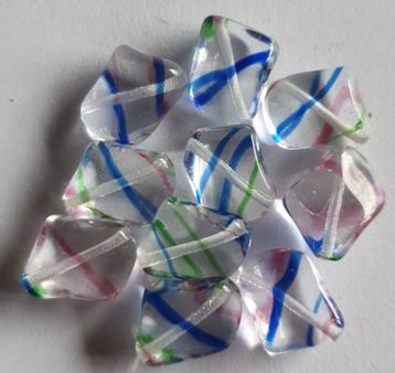 Lampwork glas kralen aparte vorm 16x12 mm beschikbaar voor biedingen