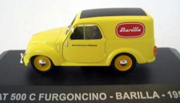 Fiat 500 C Furgoncino Barilla beschikbaar voor biedingen
