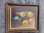 Mooi schilderijtje bloemen, Antiek en Kunst, Ophalen of Verzenden