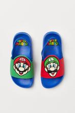 Kinder H&M Mario slippers sandalen elastiek schoenen 24 25, Gebruikt, H&M, Schoenen, Ophalen of Verzenden