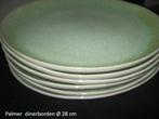 dinerborden, 6 grote, prachtige Palmer borden, speels rond, Ophalen of Verzenden