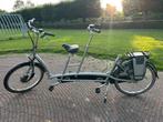 Van Raam Twinny Elektrische tandemfiets grijs, Ophalen, Zo goed als nieuw, Minder dan 49 cm, Minder dan 10 versnellingen
