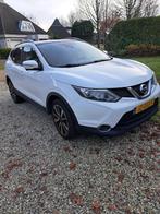 Nissan Qashqai 1.2 Dig-t 85KW 2WD 2014 Wit, Auto's, Nissan, Voorwielaandrijving, Zwart, 4 cilinders, Leder en Stof