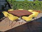 Vitra Tom Vac tuinstoel geel 10 stuks!, Tuin en Terras, Ophalen, Gebruikt, Kunststof, Stapelbaar