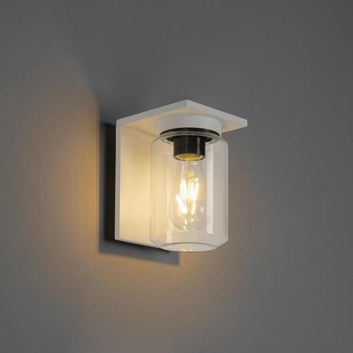 Qazqa Marshall IP54 nieuw in doos, ongebruikt, Tuin en Terras, Buitenverlichting, Nieuw, Wandlamp, Aluminium, Minder dan 50 watt