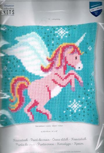 Cado vervaco borduurpakket kussen  eenhoorn 237 beschikbaar voor biedingen