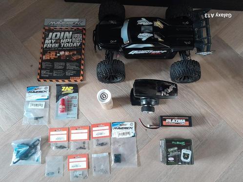 Maverick Quantum+ flux RC auto, Hobby en Vrije tijd, Modelbouw | Radiografisch | Auto's, Zo goed als nieuw, Auto offroad, Elektro
