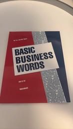 P.J. van der Voort - Basic Business Words, Engels, Ophalen of Verzenden, Zo goed als nieuw, P.J. van der Voort