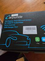 Carpuride 7" IPS Touchscreen Autoradio iplay Android auto, Ophalen of Verzenden, Nieuw