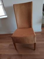 8 prachtige Jan des Bouvries loom eetkamerstoelen teak poten, Huis en Inrichting, Stoelen, Ophalen, Bruin, Hout, Zo goed als nieuw