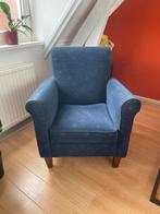 Blauwe fauteuil, Ophalen, Gebruikt, 75 tot 100 cm, 75 tot 100 cm