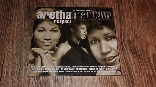 Aretha Franklin - Respect [The Very Best Of 2 CD], Cd's en Dvd's, Cd's | R&B en Soul, Zo goed als nieuw, Ophalen of Verzenden