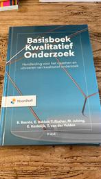 Ben Baarda - Basisboek Kwalitatief onderzoek, Ophalen of Verzenden, Zo goed als nieuw, Ben Baarda; Esther Bakker; Tom Fischer; Mark Julsing; Vincent...