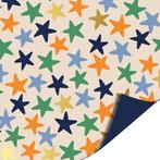 Cadeaupapier sterren - 3m x 30cm, Diversen, Cadeaupapier, Ophalen of Verzenden, Nieuw