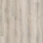 Lang Laminaat Eiken Askada Wit Te Koop, Huis en Inrichting, Verzenden, 75 m² of meer, Wit, Wit Houtlook Laminaat
