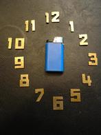 OUDE ANTIEKE KLOK CIJFERS . KLOKKEN PENDULE COMTOISE, Antiek en Kunst, Antiek | Klokken, Ophalen of Verzenden