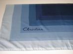 Sjaal Christian – 100% zijde – in blauwtinten, Christian, Maat 46/48 (XL) of groter, Ophalen of Verzenden, Zo goed als nieuw