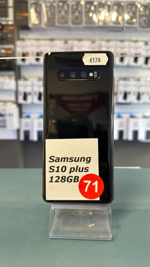 Samsung S10 Plus 128GB Zwart (71), Telecommunicatie, Mobiele telefoons | Samsung, Refurbished, Galaxy S10, 128 GB, Zonder abonnement