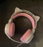 SCHATTIGE LED VERLICHTING GAMING HEADSET, Ophalen of Verzenden, Gaming headset, Zo goed als nieuw
