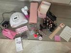 Heel veel nagelspullen incl lamp, vijl ect, Ophalen of Verzenden, Zo goed als nieuw, Roze, Handen en Nagels