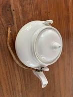 Witte chocoladepot Societé Céramique, Ophalen of Verzenden