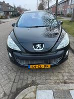 Peugeot 308 1.6 VTI 16V 5-DRS 2008 Zwart, Auto's, Voorwielaandrijving, 4 cilinders, 1650 kg, Zwart