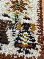 Vintage wollen Smyrna wandkleed 36/26, Huis en Inrichting, Woonaccessoires | Wanddecoraties, Gebruikt, Etten-Leur, DJT@dejuistetoon.eu