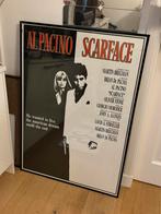 Ingelijste Scarface poster, Verzamelen, Posters, Ophalen, Gebruikt, Deurposter of groter