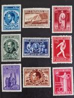 Belgie 1946 - OBP 728-736  - Culturele werken, Frankeerzegel, Ophalen of Verzenden, Postfris, Postfris