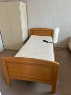 Senioren bed 90x200 met Auping elektrisch verstelbaar, Ophalen, Verstelbaar, 90 cm, Eenpersoons
