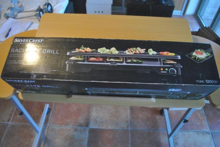 Raclette grill Silvercrest, Nieuw, Witgoed en Apparatuur, Gourmetstellen, Nieuw, 4 t/m 7 personen, Ophalen of Verzenden