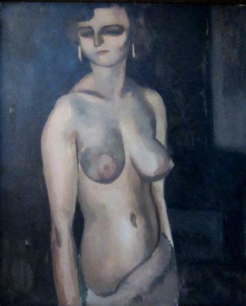 staand naakt==Toon Kelder 1894-1973==AFGEBEELD in catalogus beschikbaar voor biedingen