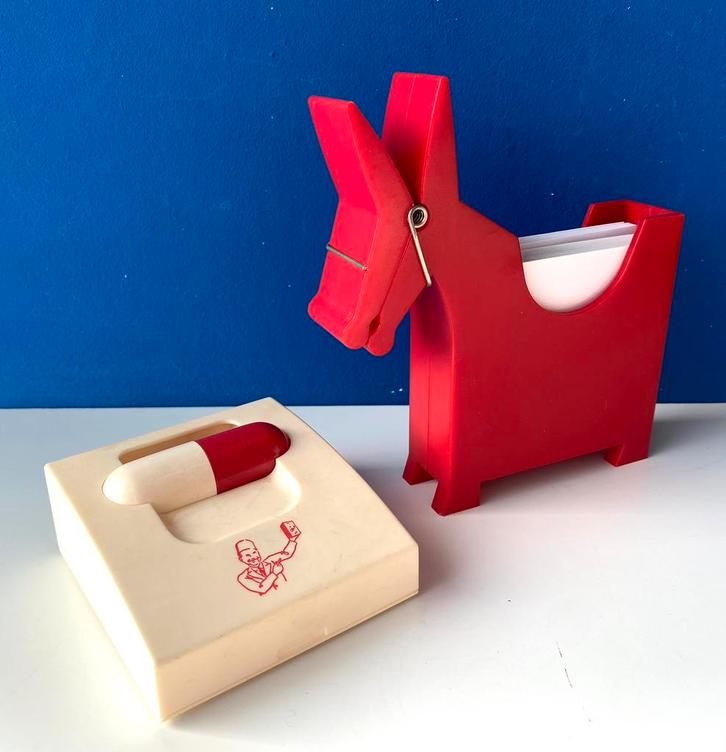 Bureauaccessoires/Papercliptruc en memohouder Morris, Diversen, Bureau-accessoires, Gebruikt, Ophalen of Verzenden