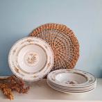 Royal Doulton 'Hamilton', 6 diepe borden, Antiek en Kunst, Antiek | Servies los, Ophalen of Verzenden