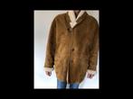 Lammy coat heren, Ophalen of Verzenden, Zo goed als nieuw, Maat 52/54 (L), Bruin