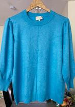 Minus blauwe trui met pofmouwen -Maat L nieuw!, Ophalen of Verzenden, Gedragen, Maat 38/40 (M), Blauw