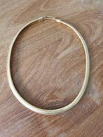 Goudkleurige korte ketting, Ophalen of Verzenden, Gebruikt, Goud