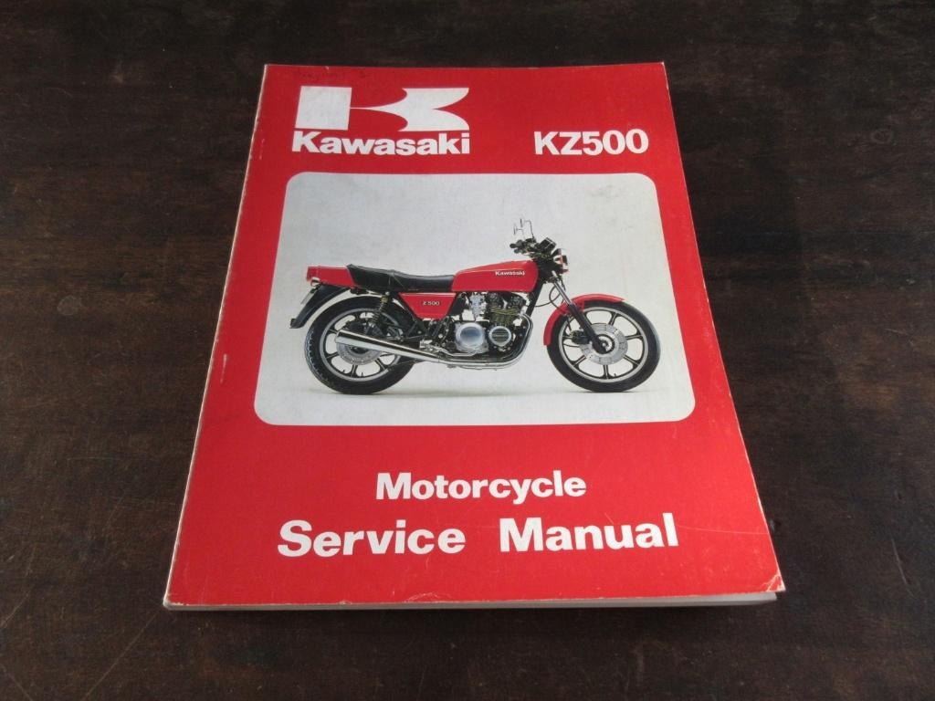 Kawasaki KZ500 Z500 werkplaatshandboek shop manual, Ophalen of Verzenden, Kawasaki