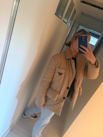 Beige Jas - Maat M - Beige beschikbaar voor biedingen