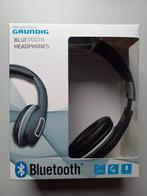 Grundig Bluetooth opbouwbare stereo headphones + microfoon, Audio, Tv en Foto, Koptelefoons, Ophalen of Verzenden, Zo goed als nieuw