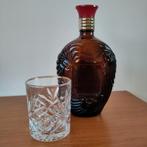 Vintage Tia Maria fles, Gebruikt, Overige typen, Ophalen of Verzenden, Glas