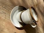 Vintage Hitkari Koffie Kopjes en schotels, Ophalen of Verzenden