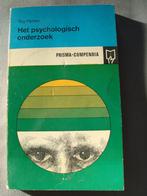 Het psychologisch onderzoek, Boeken, Gelezen, Ophalen of Verzenden