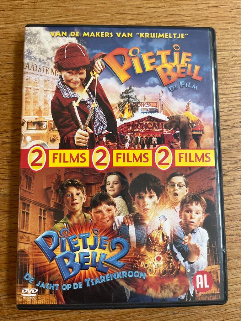 Pietje Bell 1 & 2 - Dubbel DVD!, Cd's en Dvd's, Dvd's | Nederlandstalig, Zo goed als nieuw, Film, Komedie, Boxset, Alle leeftijden