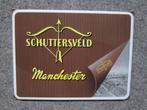 SCHUTTERSVELD EMAILLE RECLAMEBORD, Verzamelen, Ophalen, Zo goed als nieuw, Reclamebord
